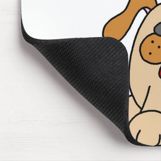 De Likken van het puppy zijn Best Muismat (Hoek)