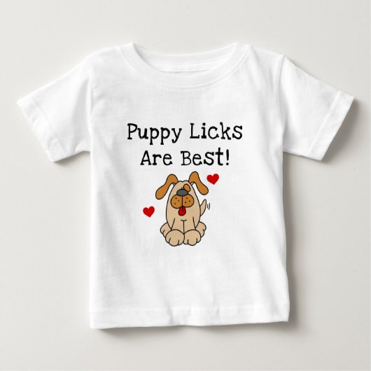 De Likken van het puppy zijn Beste T-shirts en (Voorkant)