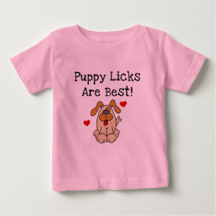 De Likken van het puppy zijn Beste T-shirts en