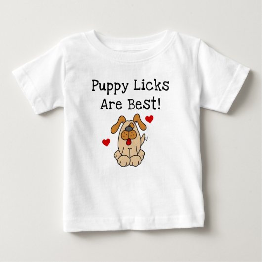 De Likken van het puppy zijn Beste T-shirts en (Voorkant)