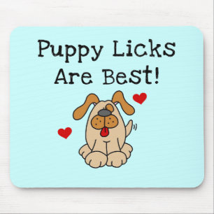 De Likken van het puppy zijn Beste T-shirts en Gif Muismat