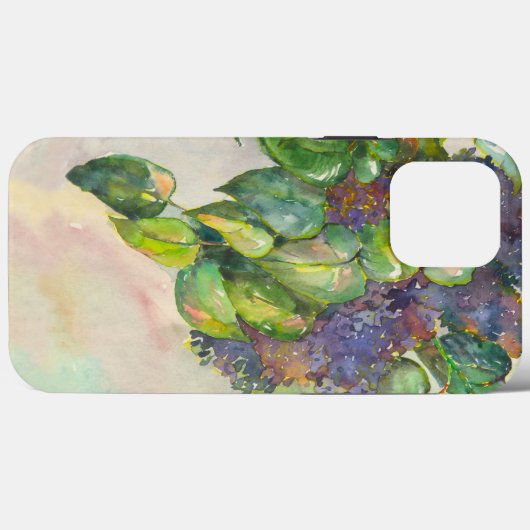 de lila bloesems Case-Mate iPhone case (Achterkant (horizontaal))