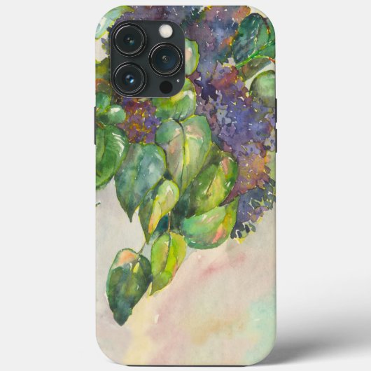 de lila bloesems Case-Mate iPhone case (Achterkant)