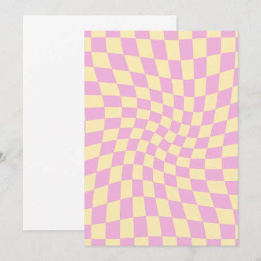 De Lila Controles van PInk van de Peach van de ter Kaart (Voorkant / Achterkant)