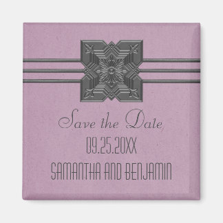 De lila Grens van Medallion sparen de Magnet van d