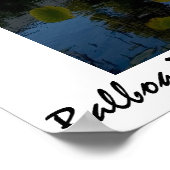 De Lilly Pond van het Botanische Gebouw Poster (Hoek)