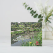 De Lily Pond bij RHS Wisley Briefkaart (Staand voorkant)