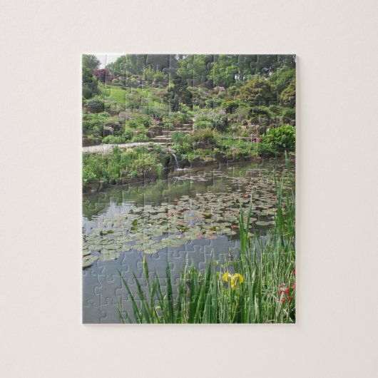 De Lily Pond bij RHS Wisley Legpuzzel (Verticaal)