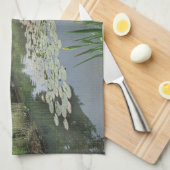 De Lily Pond bij RHS Wisley Theedoek (Quarter Fold)