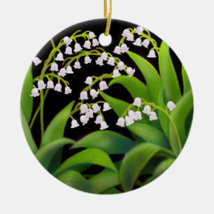 De Lily van de Valley Floral Ornament