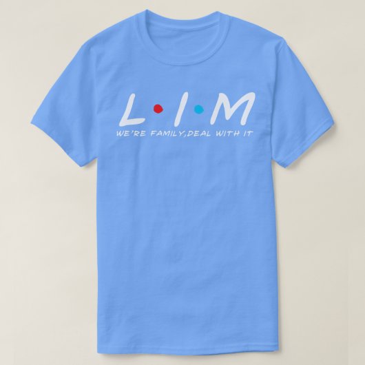 De Lim Familie Lim Achternaam Lim Achternaam T-shirt (Design voorkant)