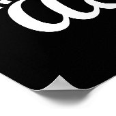 De limiet ligt in je geest, gym, handig, succes. poster (Hoek)