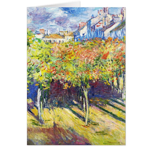 De limieten bij Poissy Claude Monet zijn cool, oud (Voorkant)