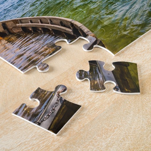 De Limmat-rivier, Zürich Legpuzzel (Zijkant)