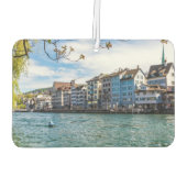 De Limmat-rivier, Zürich Luchtverfrisser (Achterkant)