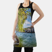 De Limmat-rivier, Zürich Schort (Insitu)