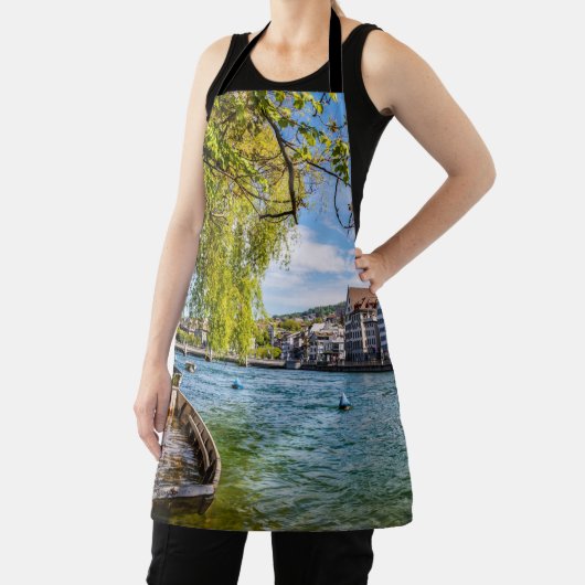 De Limmat-rivier, Zürich Schort (Insitu)