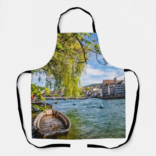 De Limmat-rivier, Zürich Schort (Voorkant)