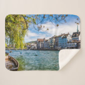 De Limmat-rivier, Zürich Sherpa Deken (Voorkant (horizontaal))