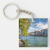 De Limmat-rivier, Zürich Sleutelhanger (Voorkant)