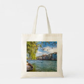 De Limmat-rivier, Zürich Tote Bag (Achterkant)