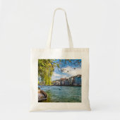 De Limmat-rivier, Zürich Tote Bag (Voorkant)
