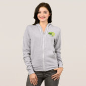 De limoen, sappig, vers groen fruit hoodie (Voorkant volledig)