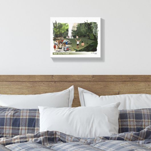 De Limoen, Trinidad Canvas Afdruk (Insitu (Slaapkamer))