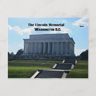 De Lincoln Memorial Briefkaart