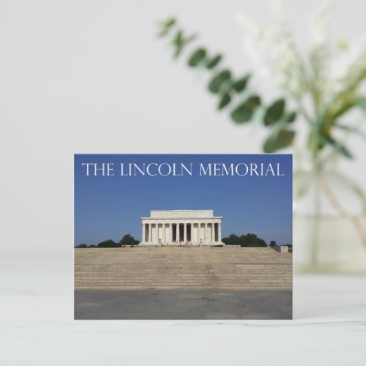 De Lincoln Memorial Briefkaart (Staand voorkant)