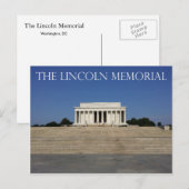 De Lincoln Memorial Briefkaart (Voorkant / Achterkant)