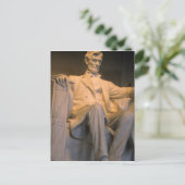 De Lincoln Memorial in Washington DC. Briefkaart (Staand voorkant)