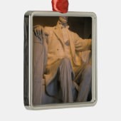 De Lincoln Memorial in Washington DC. Metalen Ornament (Rechts)