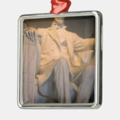 De Lincoln Memorial in Washington DC. Metalen Ornament (Links)