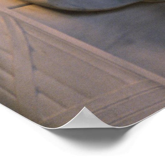 De Lincoln Memorial in Washington DC. Poster (Hoek)