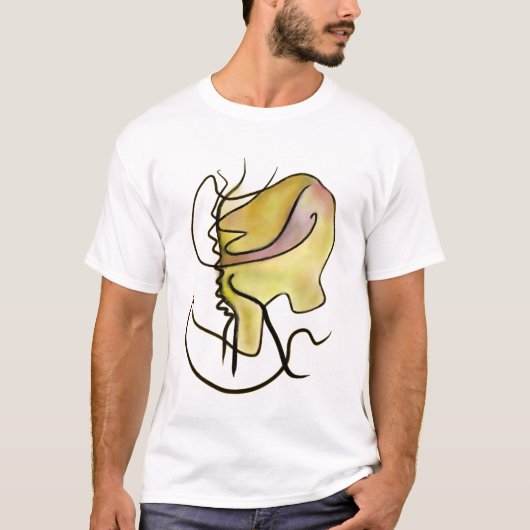 De Line Monster. T-shirt (Voorkant)