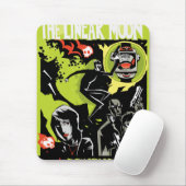 De lineaire moon Mousepad Muismat (Met muis)