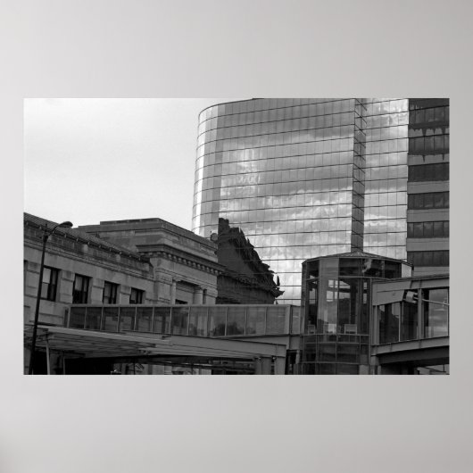 De link in Kansas City Architecture Photo Poster (Voorkant)