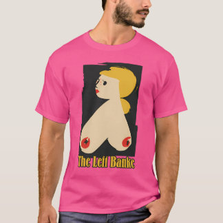 De linkerbank 60s esthetiek t-shirt
