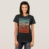 De linkerBehandelde Speler van de Tennis van de Li T-shirt (Voorkant volledig)