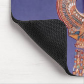 De linkeroorbel van een paaroorringen met een muismat (Hoek)