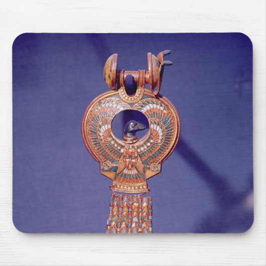 De linkeroorbel van een paaroorringen met een muismat (Voorkant)