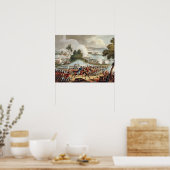 De linkervleugel van het Britse leger in actie bij Poster (Keuken)