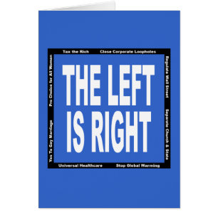 De linkerzijde is Juist