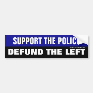 De linkse Bumpersticker steunen