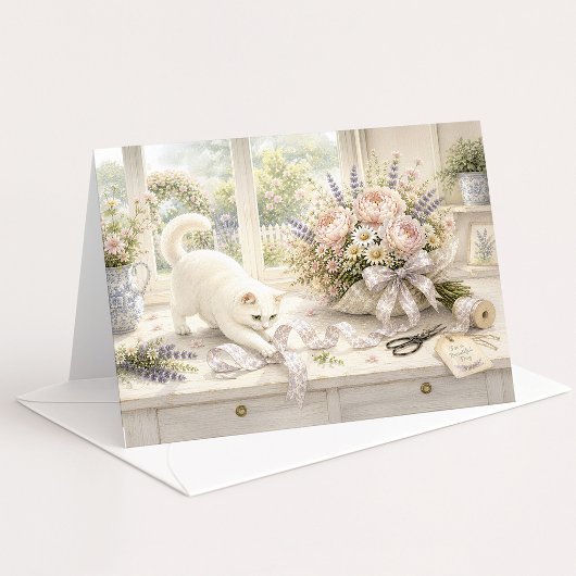 De Lintdief Het Watercolor Notitiekaart