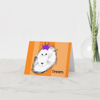 De Lion Dreams Notecard Kaart