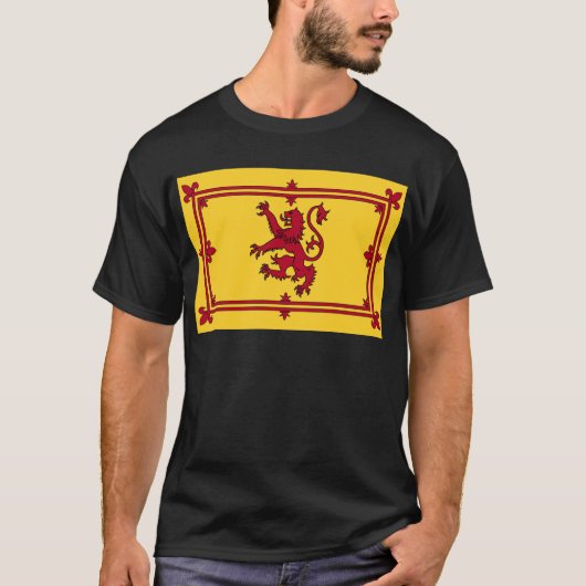 De Lion Rampant van Schotland T-shirt (Voorkant)