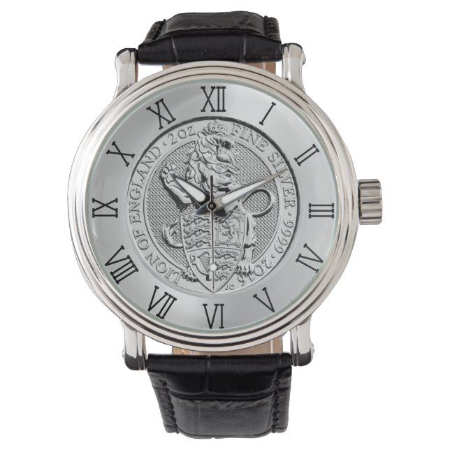 DE LION VAN ENGLAND-MUNTEN HORLOGE (Voorkant)