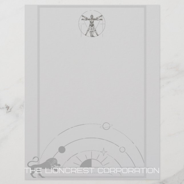 De Lioncrest Corporation Letterhead Briefhoofd (Voorkant)